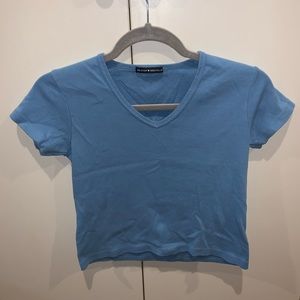 blue brandy melville top